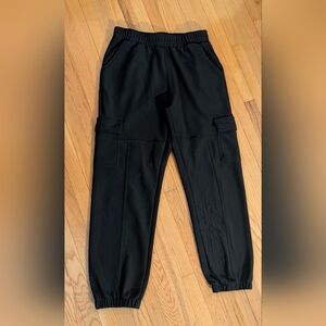 Stylish Women's Black Cargo Joggers